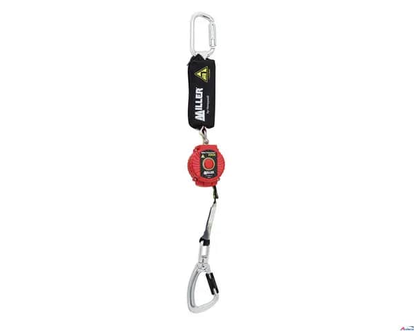 TURBO LITE EDGE Fallbegrenzer mit 1 Karabiner und Gerüsthaken