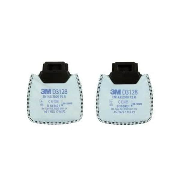3M™ Secure Click™ Partikelfilter D3128 P2 R mit Aktivkohle zur HF-800