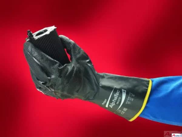 Chemiehandschuh ALPHATEC 58-270 vollbeschichtet 30 cm lang