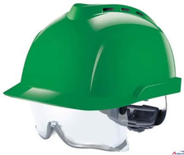 MSA Schutzhelm V-Gard 930 belüftet grün/20 Stück