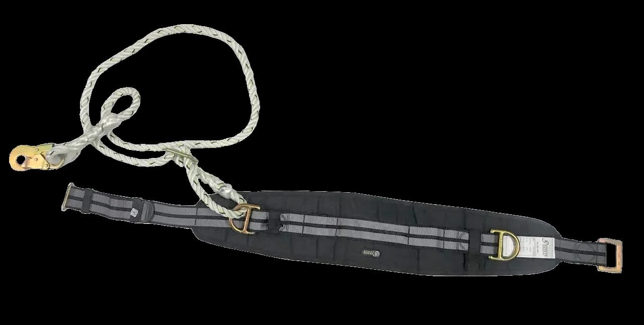 Gürtel mit fest angebrachter Positionierungsschlaufe