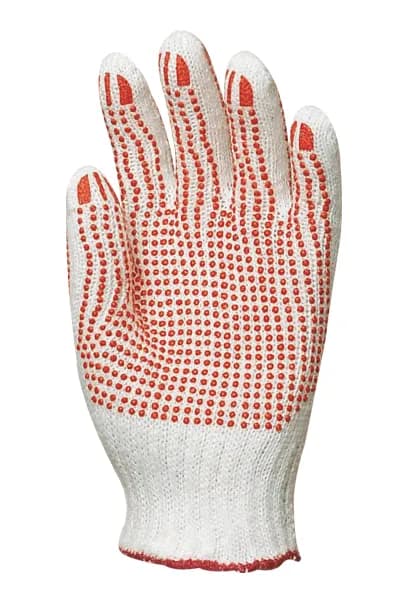 PVC-Punkt-Strickhandschuh Grösse 7