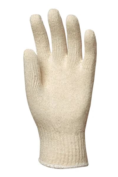 Baumwollhandschuh, gestrickt Grösse 10