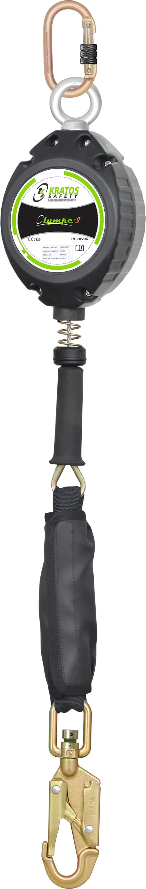 Kunststoffmantel mit verzinktem Stahlseil Lg 7 mtr