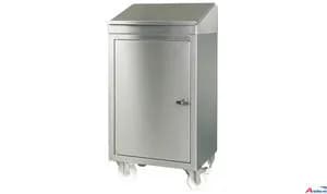 Edelstahl Schreibpult 1'200 x 600 x 500 mm