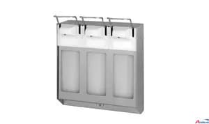 Edelstahl Reihenspender 284 x 272 x 154 mm