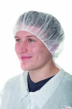 3M 407W Einweghaube weiss Schutzanzüge