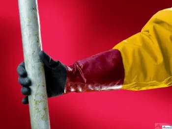 Chemiehandschuh ALPHATEC 58-535W vollbeschichtet 35,6 cm