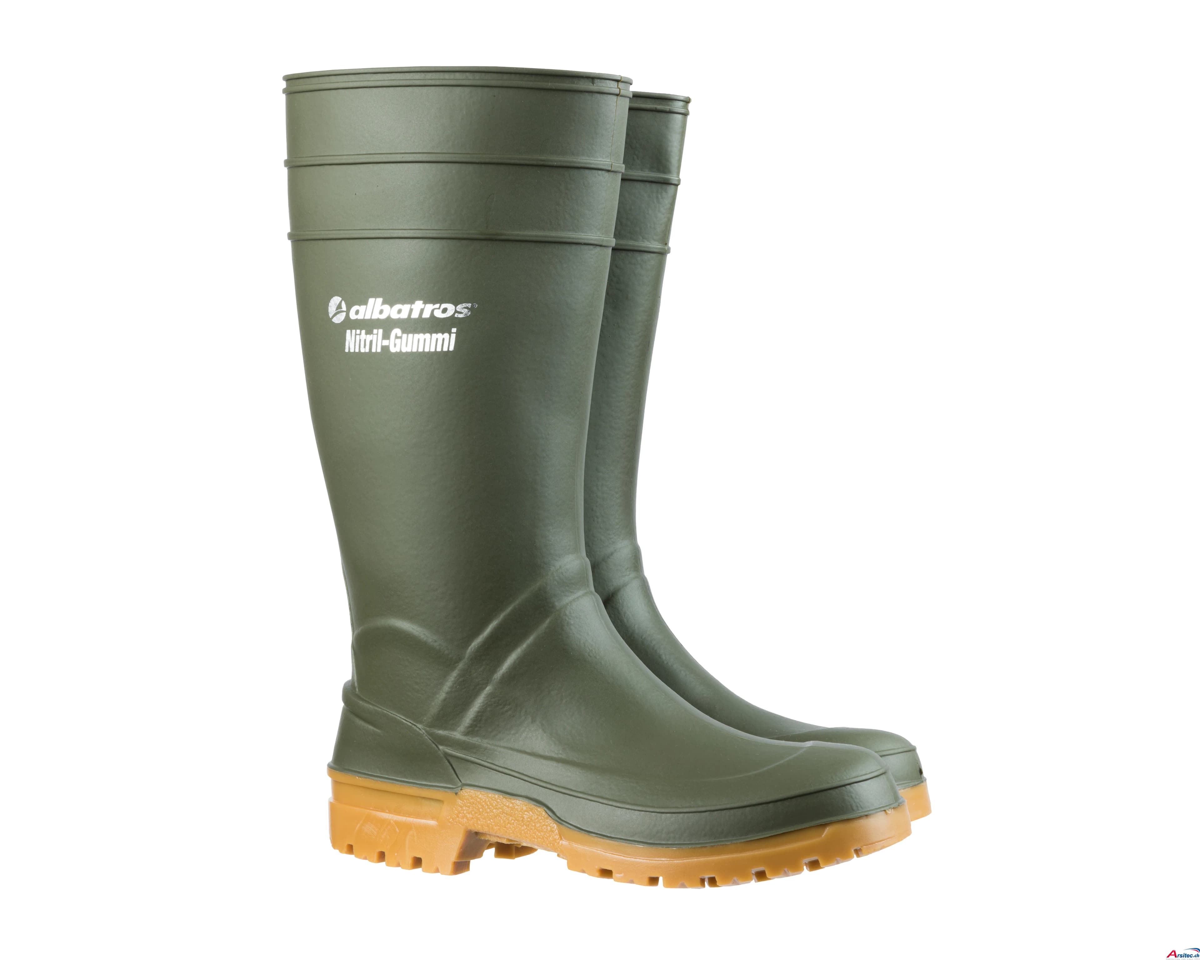 GUARDIAN HIGH GREEN Nitrilgummistiefel