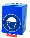 SecuBox MAXI Blau Kopfschutz 23,6x31,5x20cm