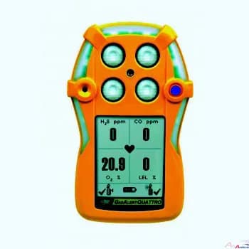 Gasmessgerät GasAlert Quattro-4 Stoff EX-OX-H2S-CO, mit LiTH-Akku