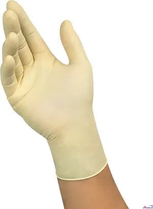 Einweghandschuh Microflex 63-864, Naturgumilatex, puderfrei/Box à  100 Stück