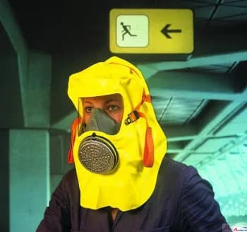 MSA S-Cap Brandfluchthaube zur schnellen Rettung