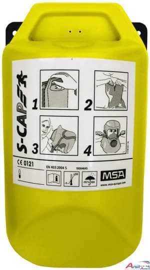 MSA S-Cap Wandbox leer