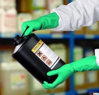 Chemiehandschuh AlphaTec® SOL-VEX 37-675 Nitril 0.38 mm/ velourisiert