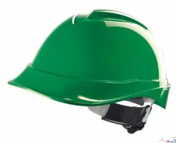 MSA V-Gard 200 Helm grün ABS belüftet /Fas-Trac III