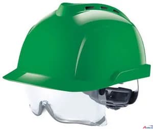 MSA Schutzhelm V-Gard 930 belüftet grün/20 Stück