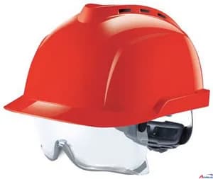MSA Schutzhelm V-Gard 930 belüftet rot