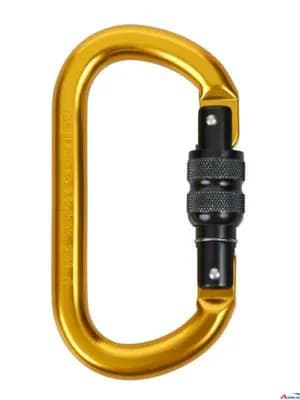 MSA Aluminium screwgate carabiner, 19 mm gate