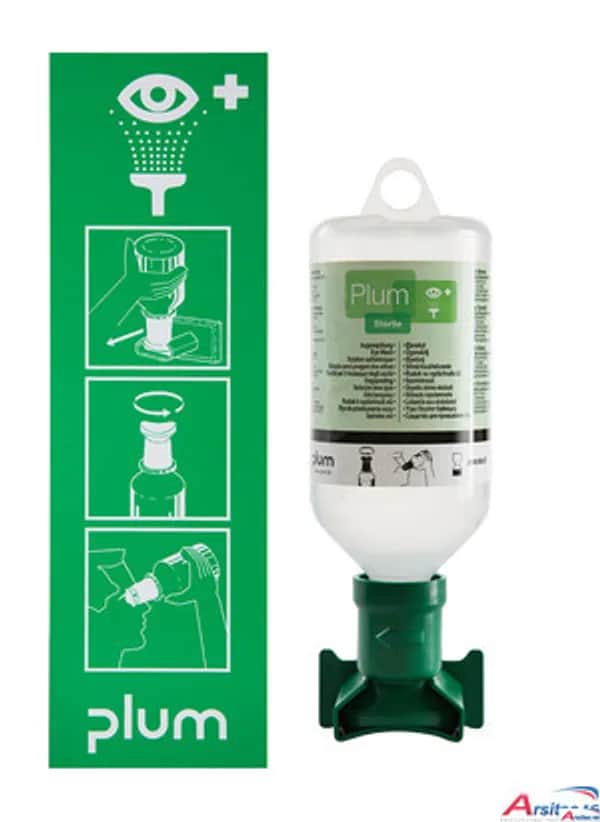 PLUM 500 WS-1 Augenspül-Wandstation / 1 x 500 ml