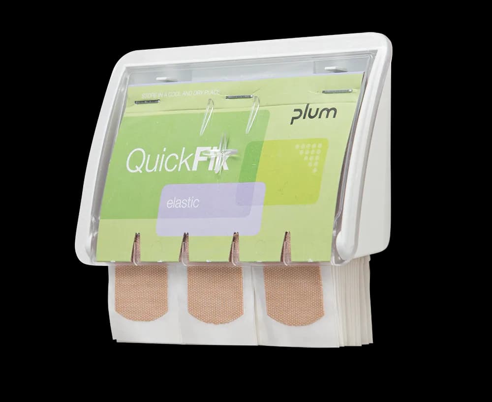 PLUM Quickfix UNO transparent mit 45 Stk. elastisch