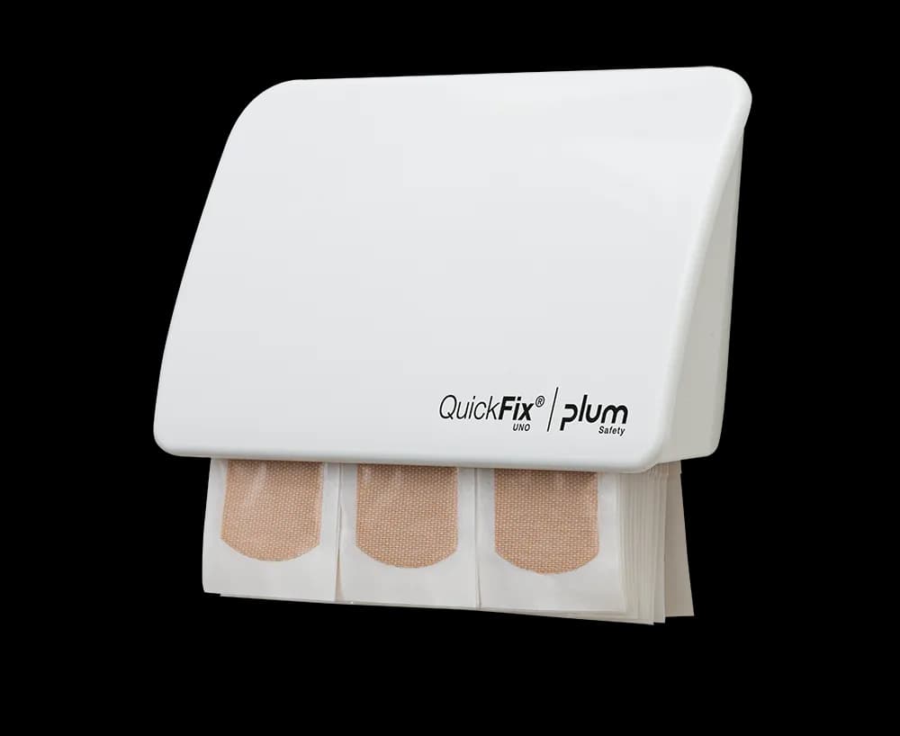 PLUM Quickfix UNO weiss mit 45 Stk. elastisch