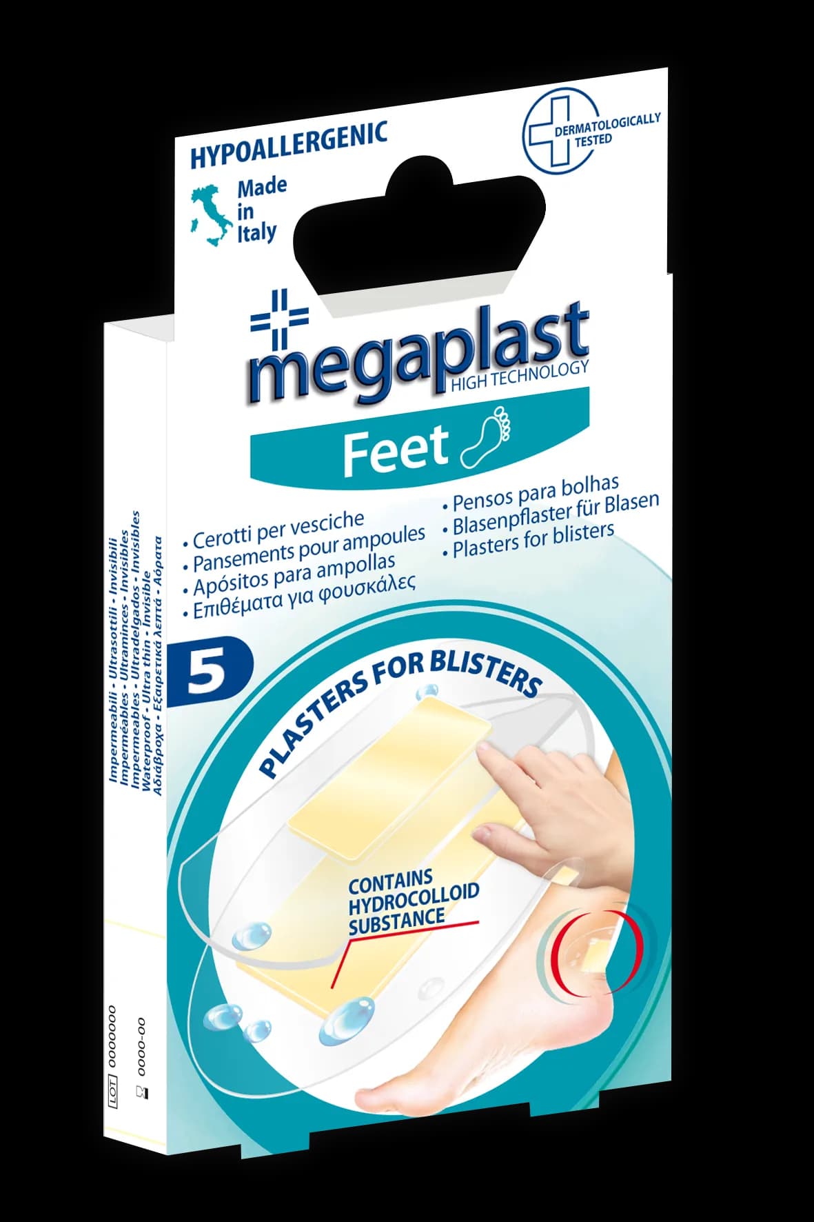 Blasenpflaster, 5 Stück