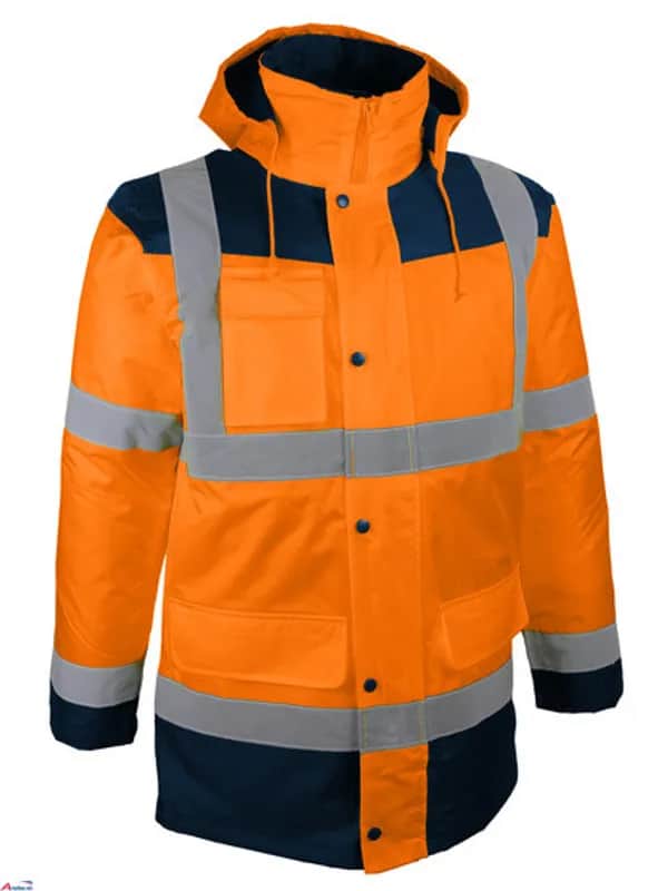 Piamo Warnschutzparka Orange