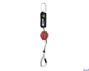 TURBO LITE EDGE Fallbegrenzer mit Karabiner und Gerüsthaken